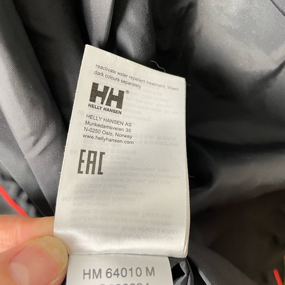 Helly Hansen Gray Charcoal Black Button Up Snap Up Jacket Women’s XL - Picture 5 of 6